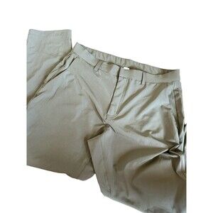 Fabletics Pants Mens 34x32 Olive Active Stretch Chino Tech Lightweight